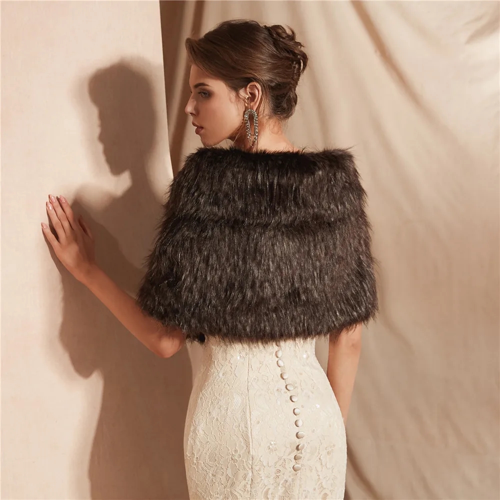 Elegante involucro da sposa in - Shawl Wrap Winter recensione e prezzo