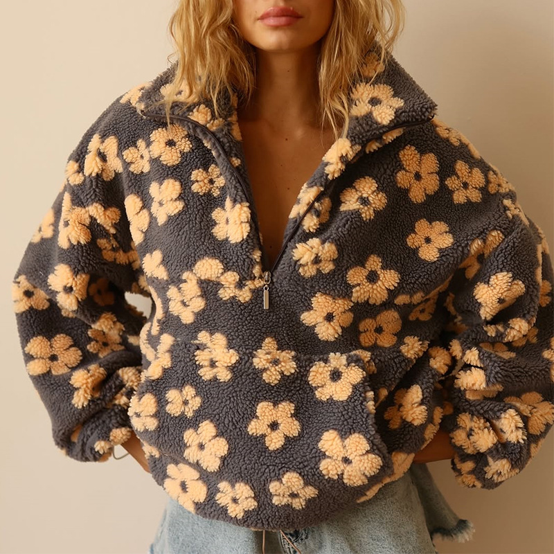 Felpa con cappuccio oversize d - Sherpa Hoodie Fleece recensione e prezzo