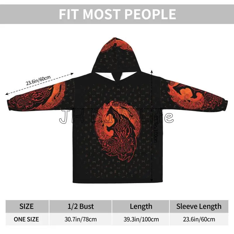 Coperta con cappuccio indossab - Sherpa Hoodie Fleece recensione e prezzo